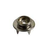 Female Socket Push and Bend Snap Fastener, 3/8" (10mm) redirect to product page
