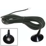Low Profile Ground Cord with 3/8" Male Snap Stud and No Resistor, 15' Long redirect to product page