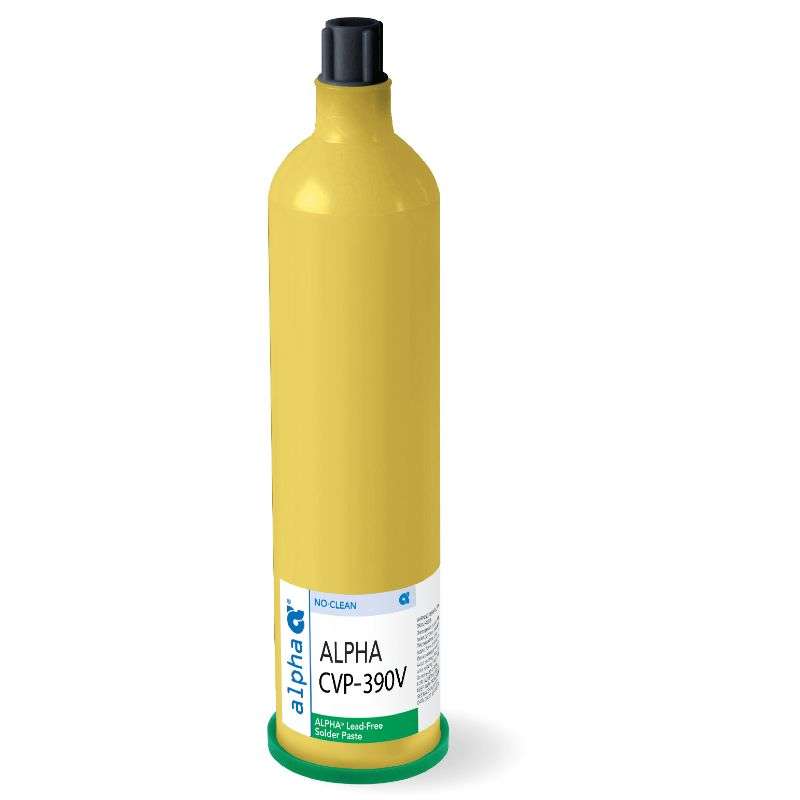 ALPHA CVP-390V Solder Paste Innolot Alloy, Type 4 Powder, 600g Cartridge