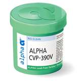 ALPHA CVP-390V Solder Paste SAC305 Alloy, Type 4 Powder, 500g Jar redirect to product page
