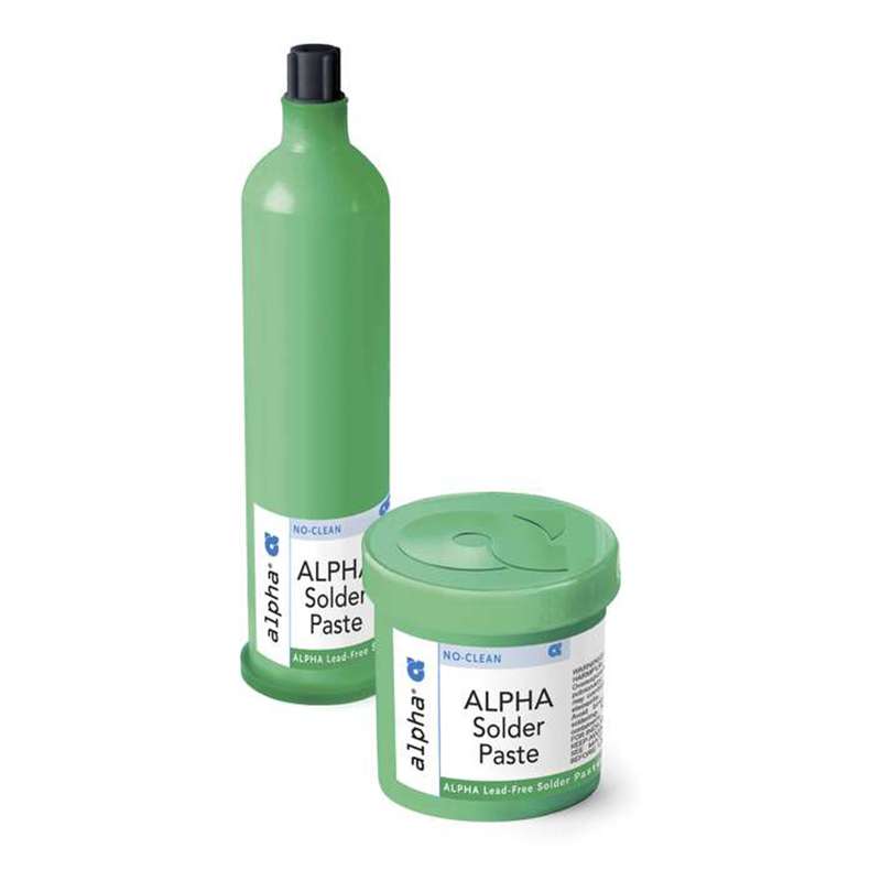 ALPHA WS-820 Lead Free Water-Soluble Solder Paste, SAC305, 88-3-M19, 600g Cartridge