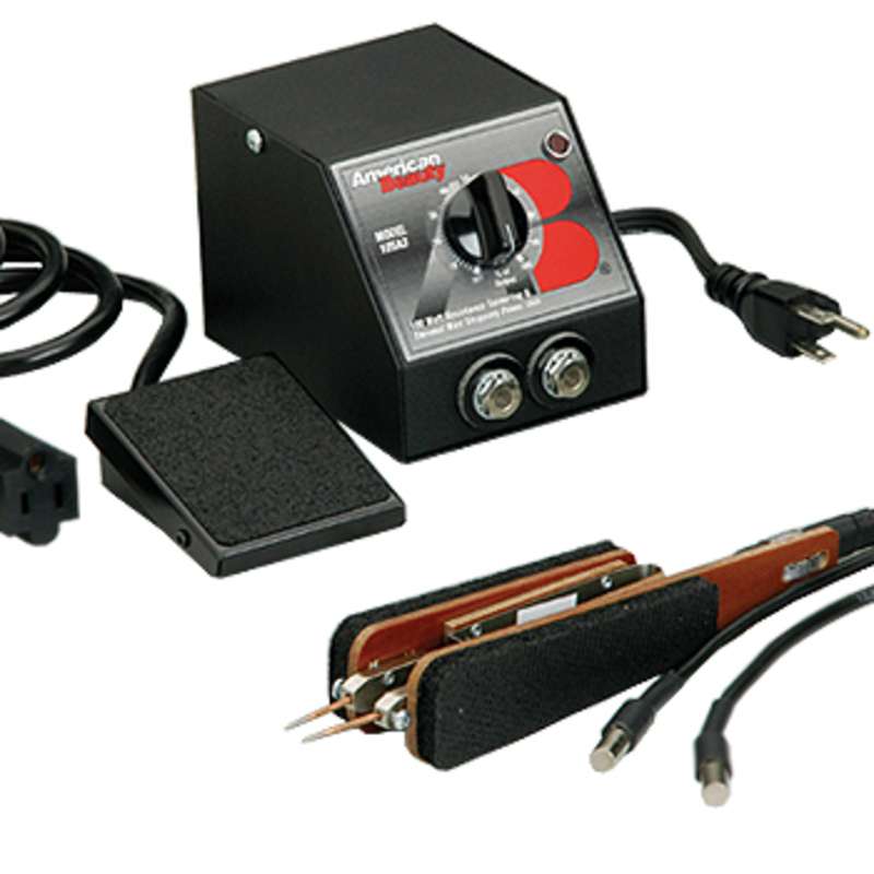 Light Capacity Tweezer Style Resistance Soldering System, 220 Volt