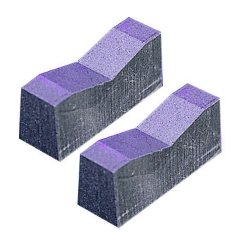 Resistance Soldering Concave Carbon Block Electrodes, 2 per Pack