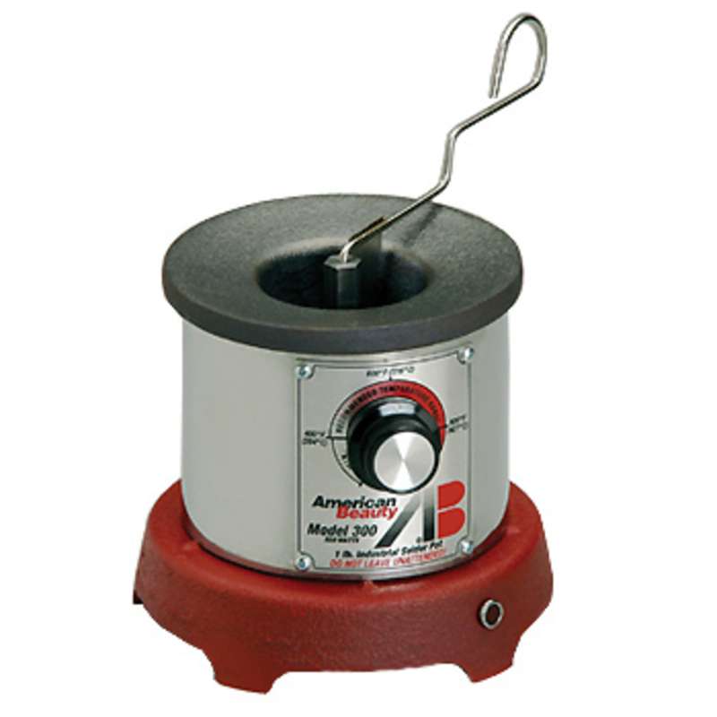 Industrial General Purpose Solder Pot, 1 Pound Capacity