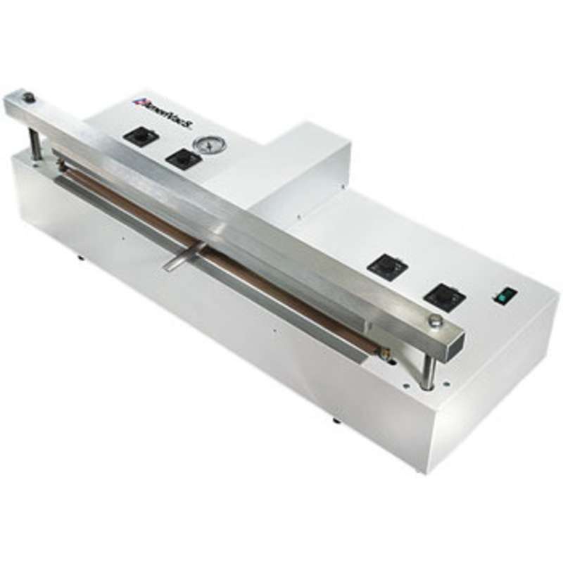 Retractable Nozzle Vacuum Sealer, 35" w/ Gas Purge