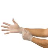 transparent gloves on hands redirect to product page