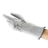 Crusader® Flex 42-474 Gauntlet Slip-on Nitrile Hot Mill Glove, Size 9, Light Gray 6 BG/CA redirect to product page