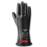 black rubber glove with printing redirect to product page
