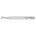 Style 15AGW Swiss Oblique Head Carbon Cutting Tweezer with Curved Tips, 4-1/2" Long