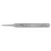 Style 2ASA Swiss Tweezer with Flat Round Tips, 4-3/4"