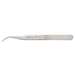 Style 7SA Swiss Precision Tweezer with Curved Tips, 4.75"
