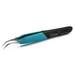 Style E7SA Swiss Tweezer with Curved Fine Point Tips, 5.0" Long