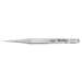 Stainless Steel Anti-Magnetic Mini-Point Tweezers with Straight Fine Point Tips for Micro Electronics, 3-1/4"