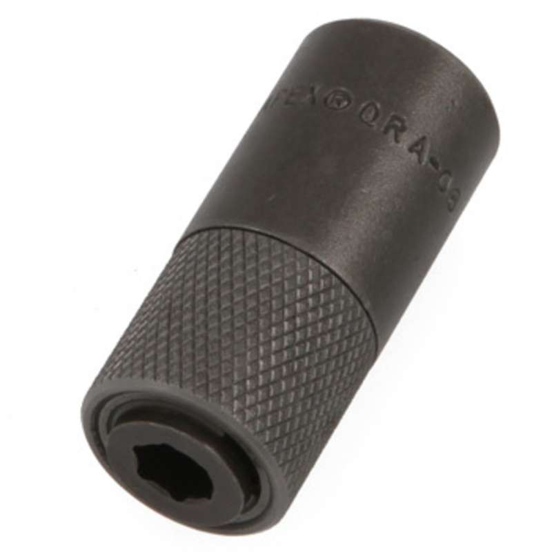 Quick Release Chuck with 3/8"-24 Female Threaded Drive for 1/4" Hex Drive, 3/4 x 1-3/4" Long