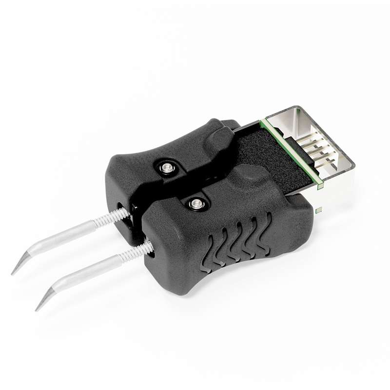 Micro Soldering and Desoldering Tweezer Tips, RTWMS, Chisel, .7" 2 x 40 Watt, 12 Voltage