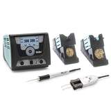 ESD-Safe WX Series Dual Channel Digital Soldering Station with WXMP Pencil, WXMT Tweezers and Stands, 120V redirect to product page