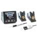 ESD-Safe WX Series Dual Channel Digital Soldering Station with WXMP Pencil, WXMT Tweezers and Stands, 120V