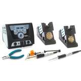 ESD-Safe WX Series Digital Dual Channel Desoldering Station with WXP120 Pencil, WXDP120 Pencil and Stands, 120V, Requires external air redirect to product page