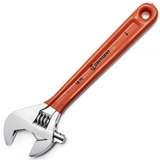 Adjustable Wrench with Cushion Grip, 12in Over-All-Length, Chrome Finish redirect to product page