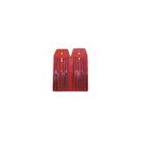 6-Piece File Set, Needle #0, Cut 12, 6-1/4" Overall Length redirect to product page