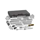 165-Piece 1/4", 3/8" & 1/2" Drive, 6-Point Standard & Deep SAE/Metric Mechanics Tool Set redirect to product page