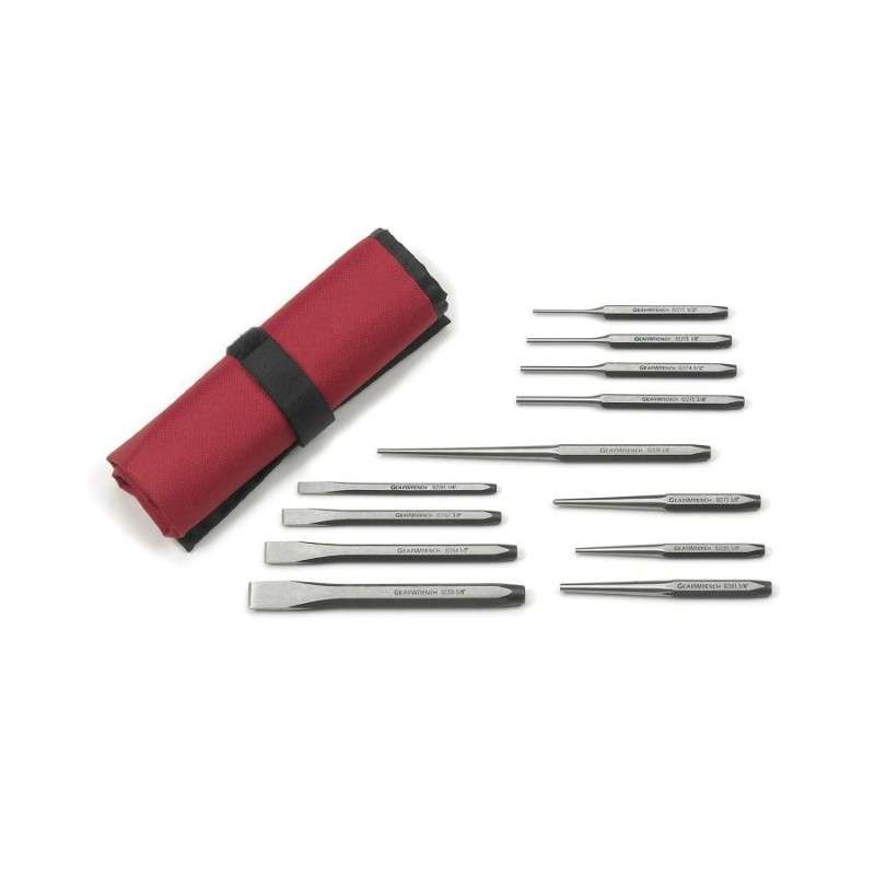Punch and Chisel Set, 12-Piece