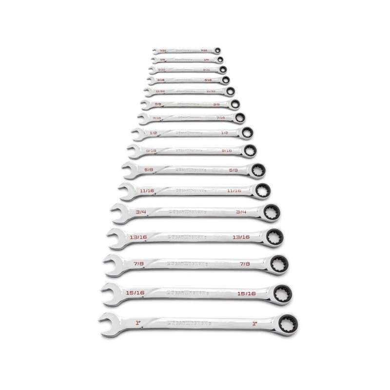 16-Piece 120XP Spline Ratchet Wrench Set