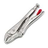 Curved Jaw Locking Pliers, 7" with Wire Cutter redirect to product page