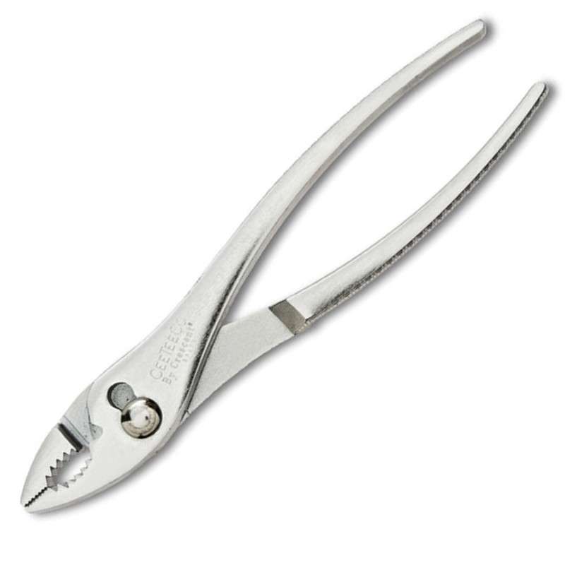 Pliers, Slip Joint, Cee Tee Co., Curved Jaw, Combination, Carded, 8in Overall Length
