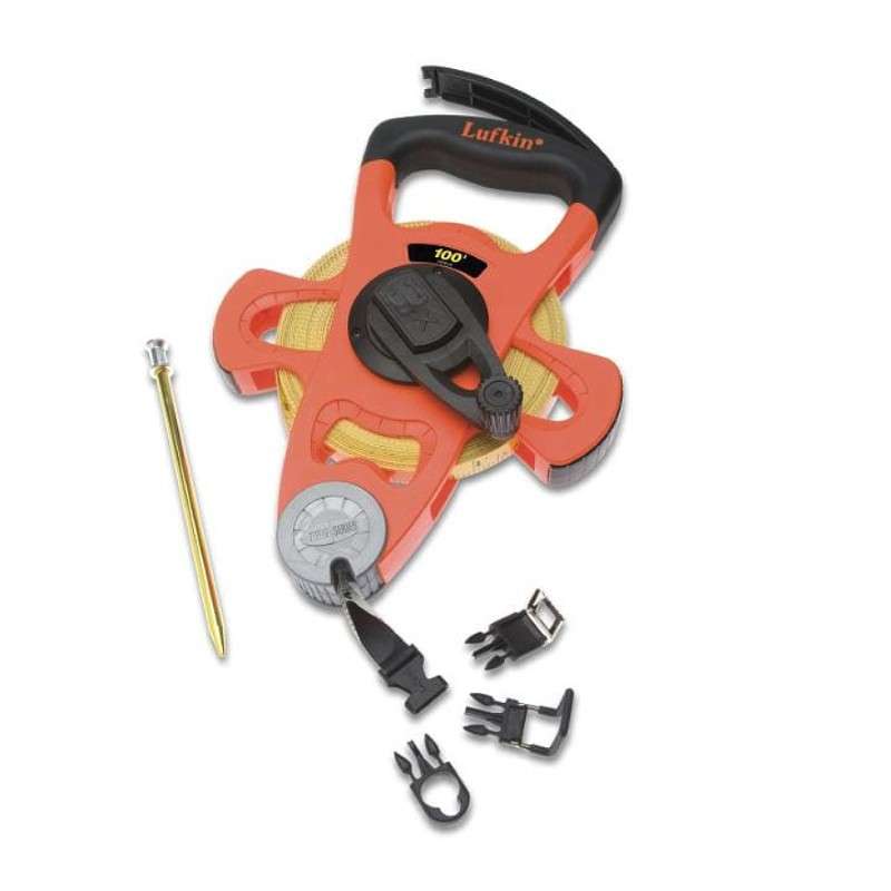 Measuring Tape, Fiberglass, 3/4" X 100', Pro Series