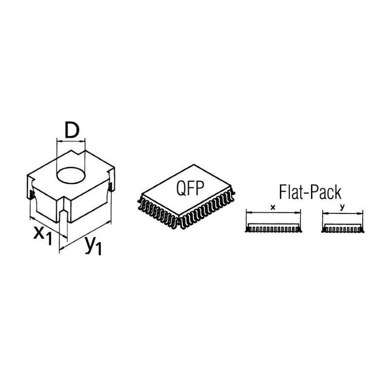 CSF Adapter Ø 16 mm for DSX80 and DXV80