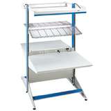 8000 Series Double-Sided Workstation Starter Unit, 30"D x 48"W x 72"H Columns redirect to product page