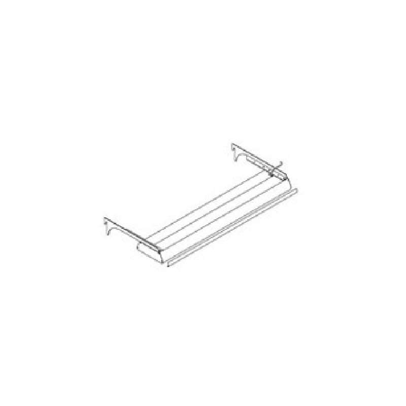 Fluorescent Light Fixture Assembly 19" Brackets 60" T-8 Ballast