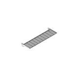 Open Wire Shelf Assembly w/Adjustable Brackets 36"x12" redirect to product page