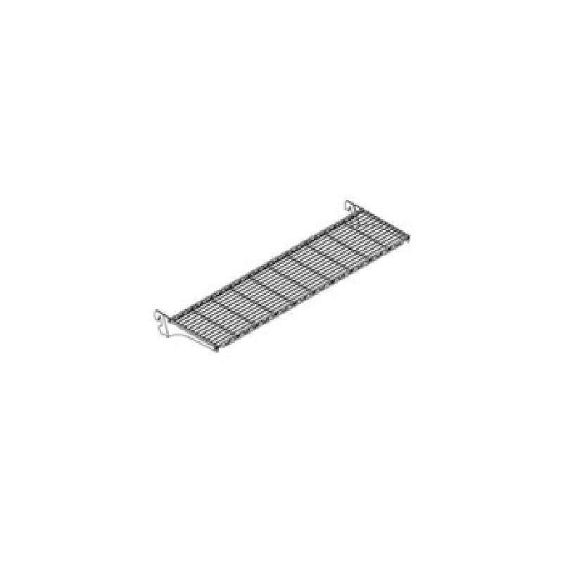 Open Wire Shelf Assembly w/Adjustable Brackets 60x12"