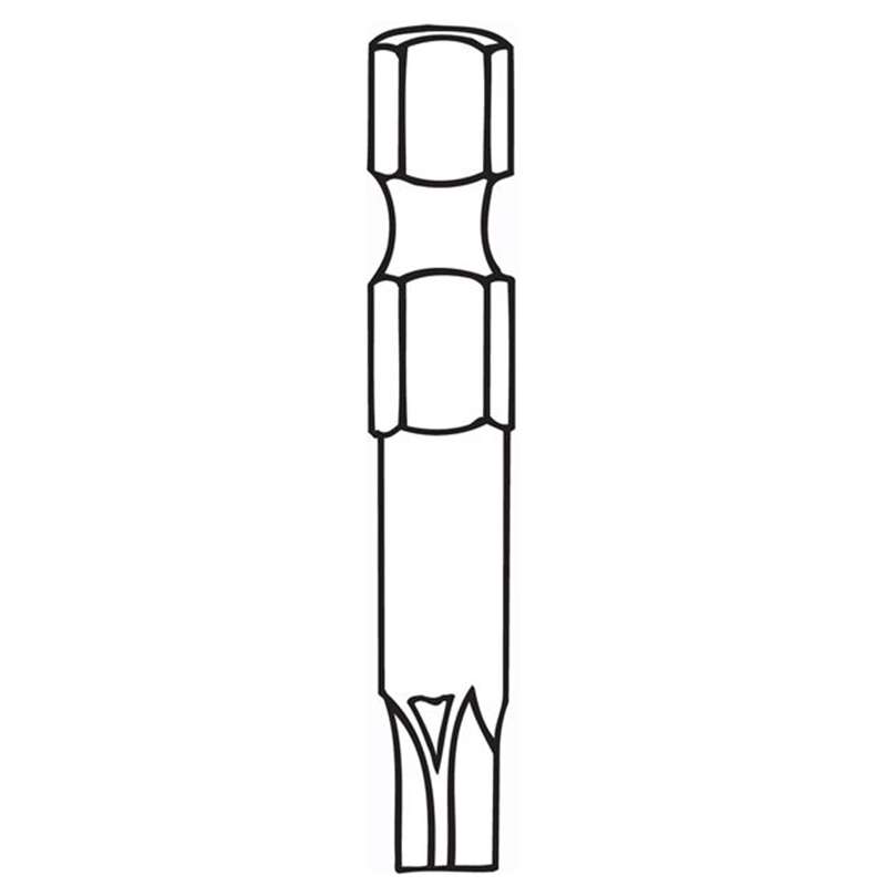 ASG™ Hex Torx Screw Bit, T-10 x 1-15/16 in