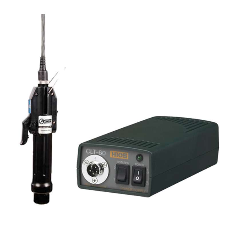 TL-6500 ESD-Safe Value Lever Start DC Electric Torque Driver with 1/4" Hex Drive, 1.7 to 17.4 lbf/in - With Free Power Supply