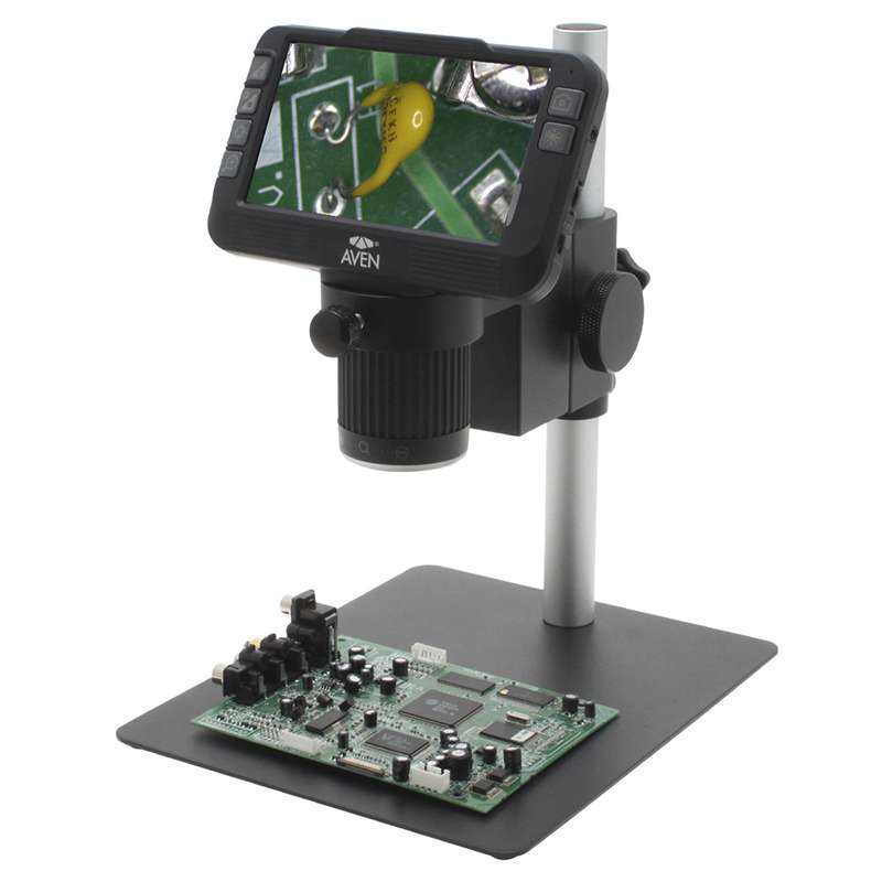 Mighty Scope ClearVue Digital Microscope (8x-25x), with Post Stand