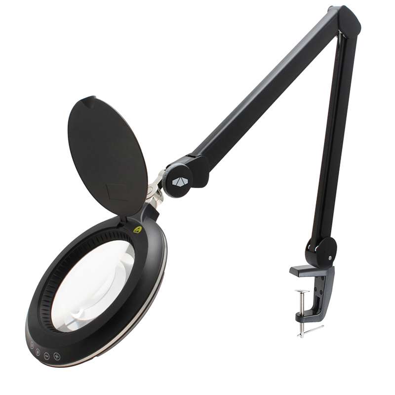 Provue Max UV Magnifying Lamp, Includes 6 Inch 5 Diopter Lens, 2.25 x Magnification