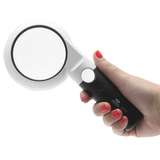 hand holding large aperture magnifier redirect to product page