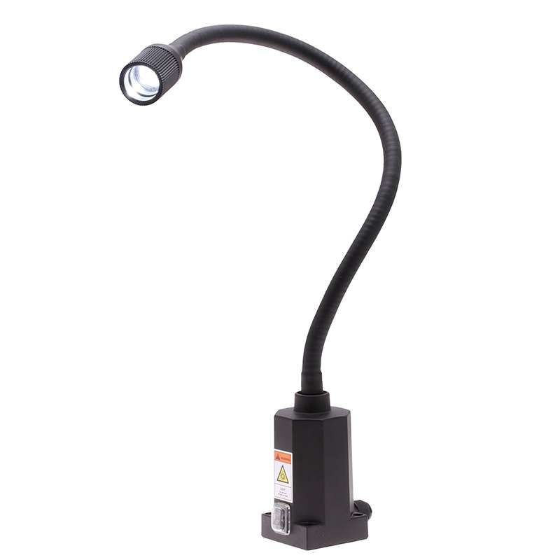 Sirrus LED Task Light, High Intensity Fixed Focus, 500mm Flex Arm and Mounting Clamp