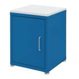 Industrial Grade Storage Cabinets, 1 Door with Glides and Formica Square Top redirect to product page