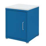 Industrial Grade Storage Cabinets, 1 Door with Glides and Formica Cleanroom Square Top redirect to product page