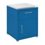 Industrial Grade Storage Cabinets, 1 Drawer & 1 Door with Glides and 304 Stainless Top redirect to product page
