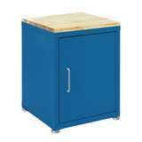 Industrial Grade Storage Cabinets, 1 Door with Glides and ButcherBlock 1" Oil Top redirect to product page