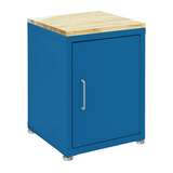 Industrial Grade Storage Cabinets, 1 Door with Glides and ButcherBlock 1.75" Oil Top redirect to product page