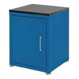 Industrial Grade Storage Cabinets, 1 Door with Glides and Resin 1" Black Top redirect to product page