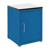 Industrial Grade Storage Cabinets, 1 Door with Glides and Resin 1" White Top redirect to product page