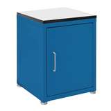 Industrial Grade Storage Cabinets, 1 Door with Glides and Resin 3/4" White Top redirect to product page
