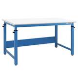 Cleveland Plus Series Workbench with Cleanroom Laminate Top-Round, 30" x 60" redirect to product page